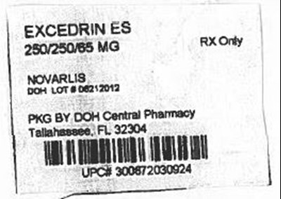 Excedrin E.s. Tablets (Excedrine Es)